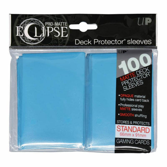 ULTRA PRO DECK PROTECTORS STANDARD-100ct Pro-Matte-ECLIPSE Sky Blue