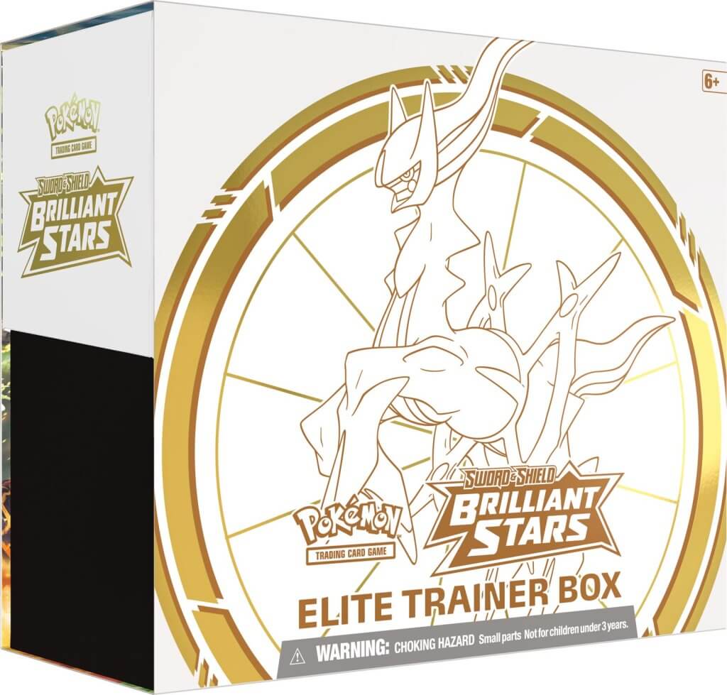 POKÉMON TCG Sword and Shield 9 – Brilliant Stars Elite Trainer Box